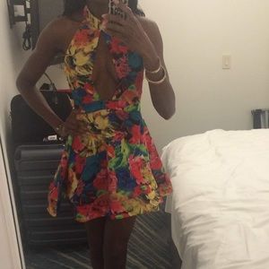 Backless Floral Dress by Hot Miami Styles